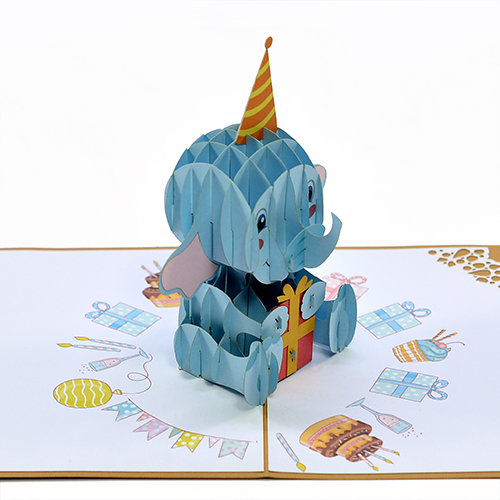 pop up 3D birthday card