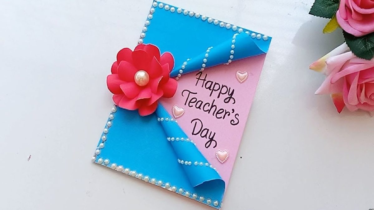 Cách làm bưu thiếp 3D dành tặng thầy cô nhân ngày 20/11 - CÔNG TY CỔ PHẦN  THIỆP NỔI VÀ THỦ CÔNG MỸ NGHỆ VIỆT NAM